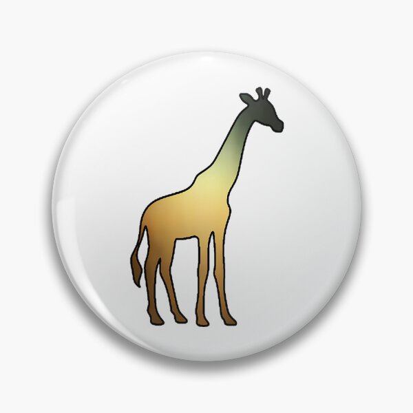 Item preview, Safari Giraffe Silhouette Cutie designed and sold by zelia-manes.