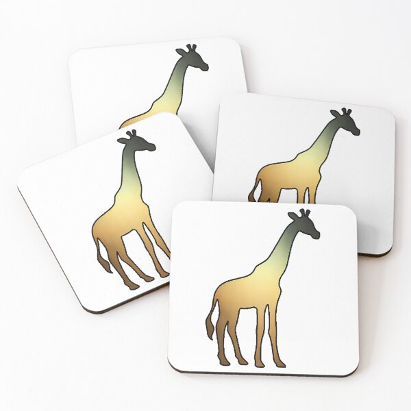 Item preview, Safari Giraffe Silhouette Cutie designed and sold by zelia-manes.