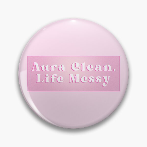 Item preview, Aura Clean Life Messy Spiritual Humor designed and sold by jianina-alondra.