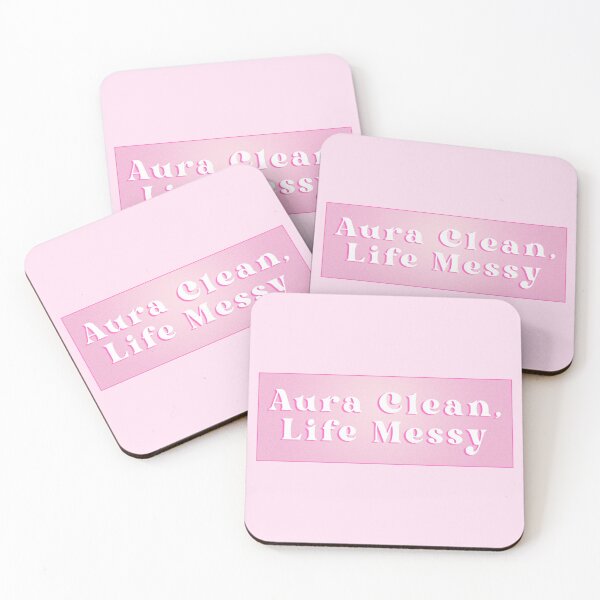 Item preview, Aura Clean Life Messy Spiritual Humor designed and sold by jianina-alondra.