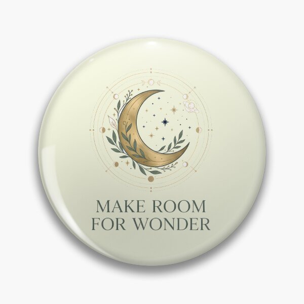 Item preview, Make Room for Wonder Celestial Moon designed and sold by hutofdesigns.