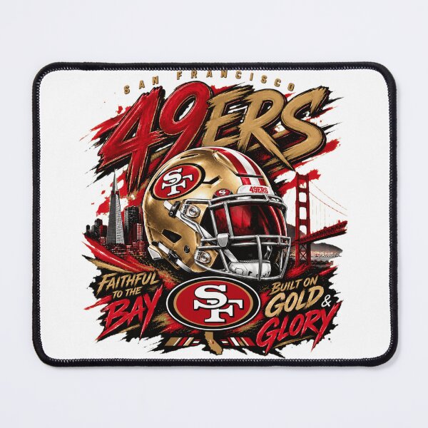 Item preview, SF Football Fanatic Helmet Design designed and sold by ManuelCai10045.