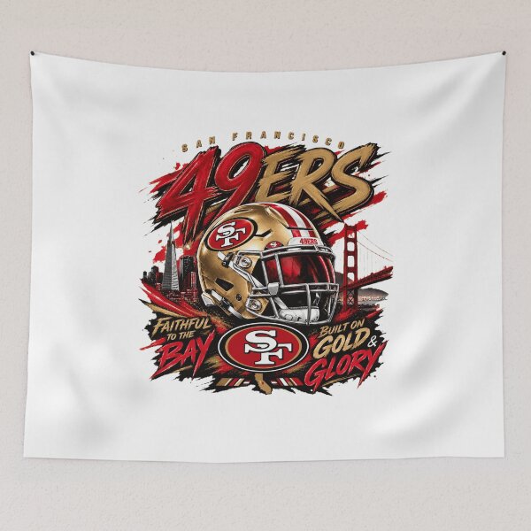 Item preview, SF Football Fanatic Helmet Design designed and sold by ManuelCai10045.
