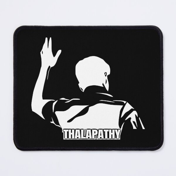 Item preview, CM Vijay Thalapathy Silhouette | Tamil Nadu Mass Political Fan Art designed and sold by lexxclothing.