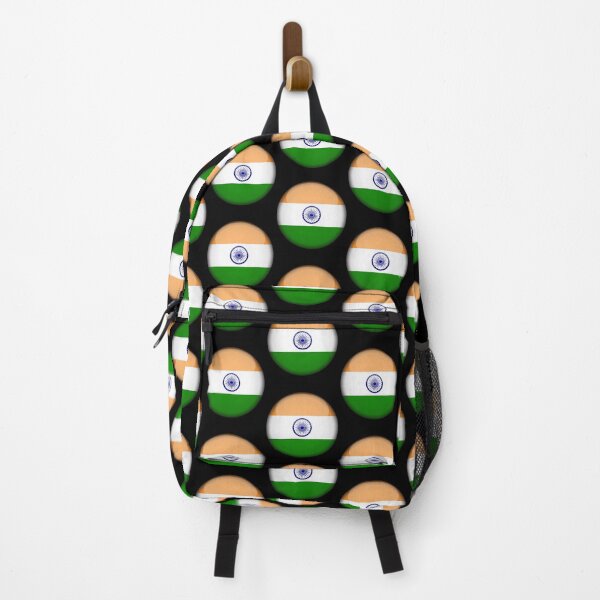 Item preview, India 3D Round Flag Indian Heritage National Pride Design designed and sold by yazdogs.