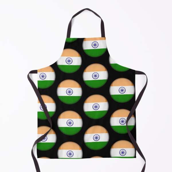 Item preview, India 3D Round Flag Indian Heritage National Pride Design designed and sold by yazdogs.