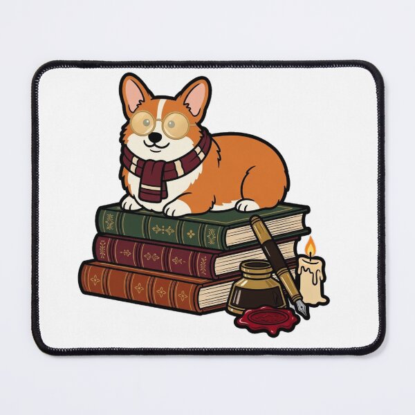 Item preview, Professor Loaf Dark Academia Corgi Scholar designed and sold by Zenther.