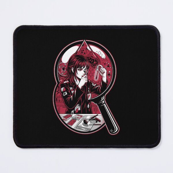 Item preview, Anime Forensic Scientist Blood Splatter Magnifying Glass Crime Lab Aesthetic designed and sold by mood-draftsman.
