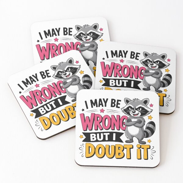 Item preview, Cute Sassy Raccoon - Sarcastic Trash Panda Humor designed and sold by BackTWO.