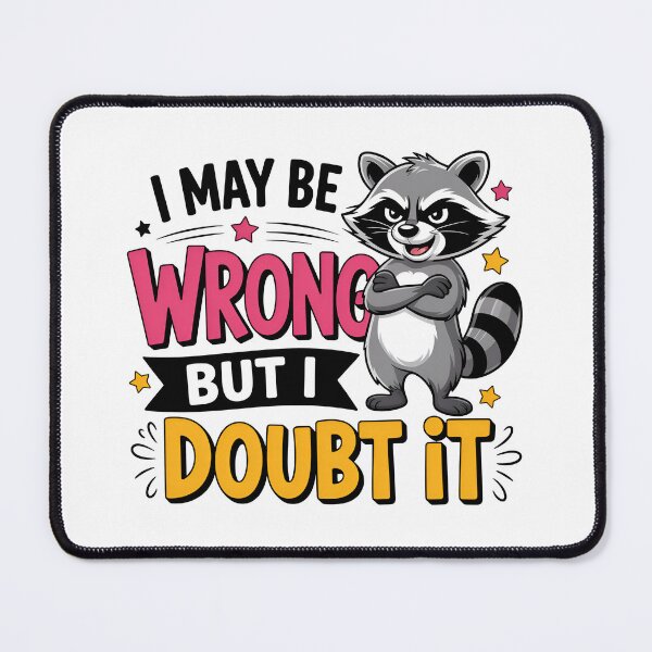 Item preview, Cute Sassy Raccoon - Sarcastic Trash Panda Humor designed and sold by BackTWO.