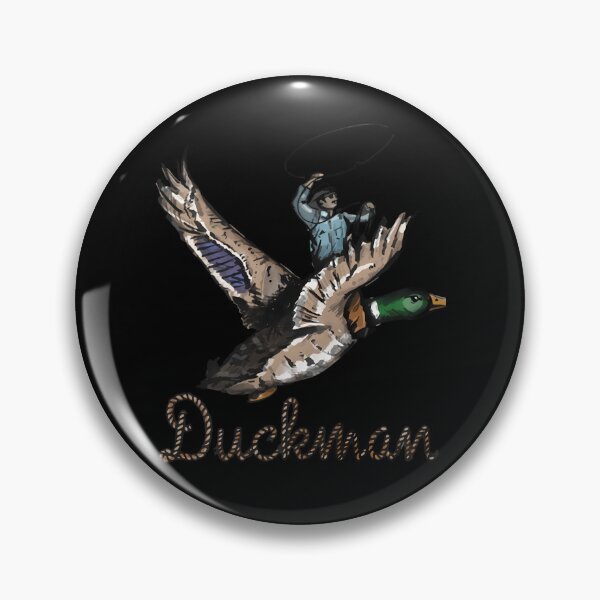 Item preview, Cowboy Riding Flying Mallard designed and sold by RIDVAN | Visual Art & Design.