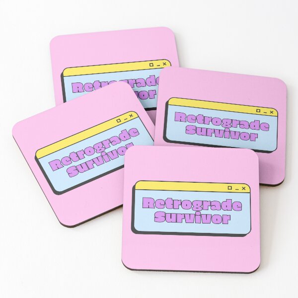 Item preview, Retrograde Survivor Funny Astrology Quote designed and sold by jianina-alondra.