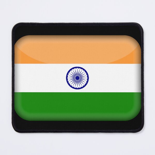 Item preview, India 3D Flag Indian Heritage National Pride Design designed and sold by yazdogs.