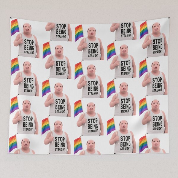 Item preview, Gay John Pork designed and sold by tamiya-mortimer.