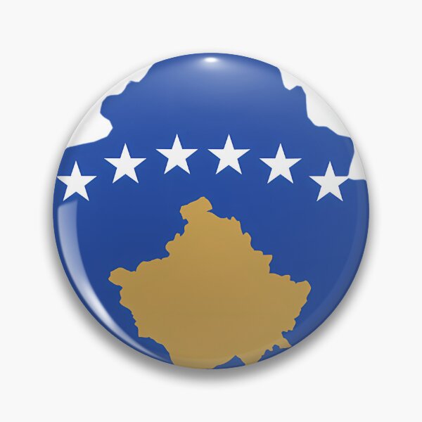 Item preview, Kosovo Map Flag designed and sold by moira-gooch.