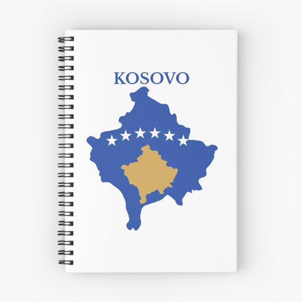 Item preview, Kosovo Map Flag designed and sold by moira-gooch.