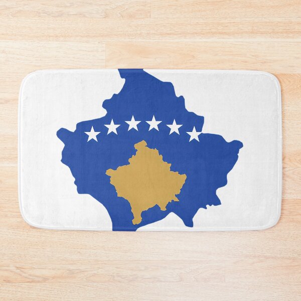 Item preview, Kosovo Map Flag designed and sold by moira-gooch.