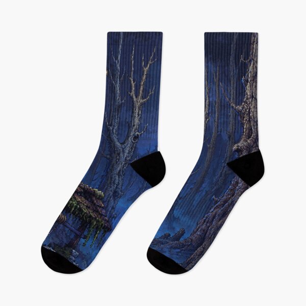 Item preview, Dark Fantasy Pixel Art: Silent Grave Woods designed and sold by bapupa.