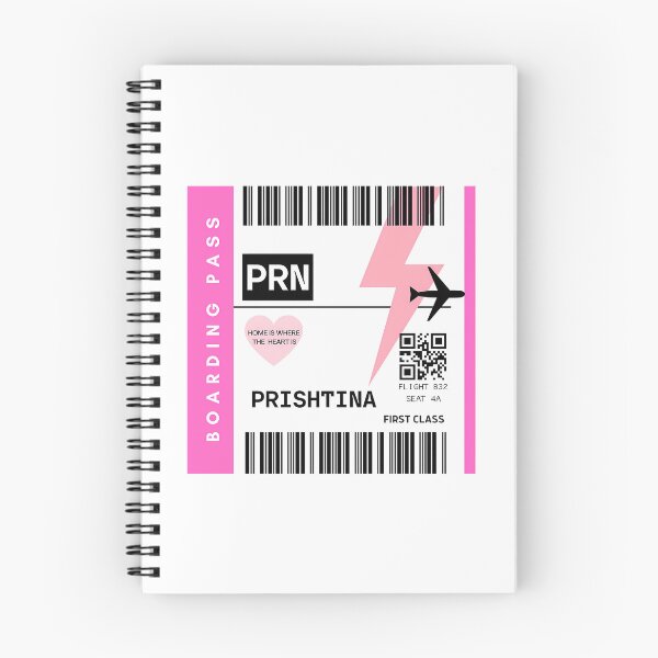 Item preview, Prishtina Kosovo Boarding Pass designed and sold by moira-gooch.