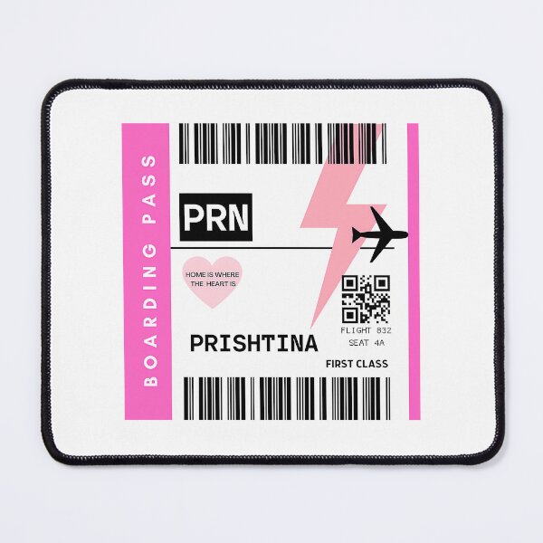 Item preview, Prishtina Kosovo Boarding Pass designed and sold by moira-gooch.