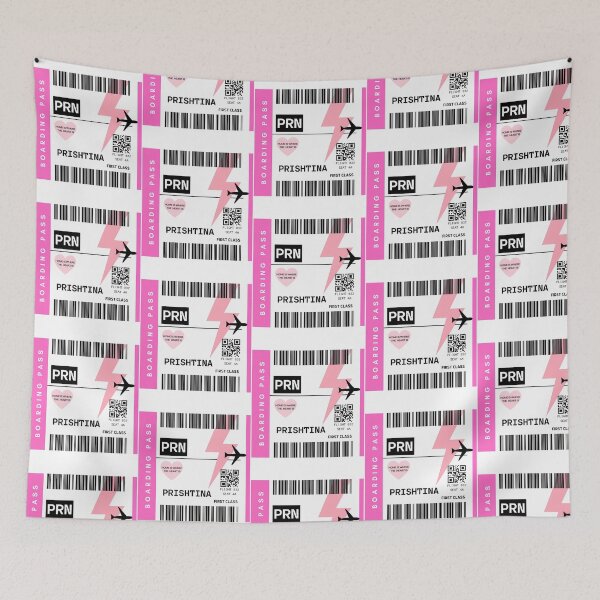 Item preview, Prishtina Kosovo Boarding Pass designed and sold by moira-gooch.