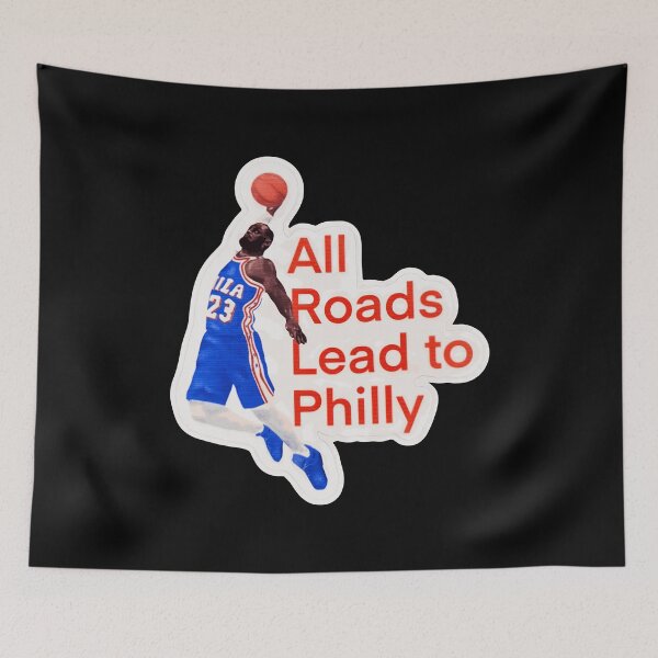 Item preview, Philly Basketball Fan Dunk Sticker designed and sold by PaulClay18694.