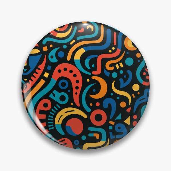 Item preview, Vibrant Afrofuturist Pattern | African Abstract Art designed and sold by MammothArt.