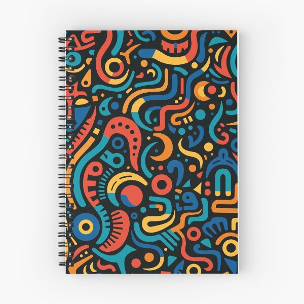 Item preview, Vibrant Afrofuturist Pattern | African Abstract Art designed and sold by MammothArt.