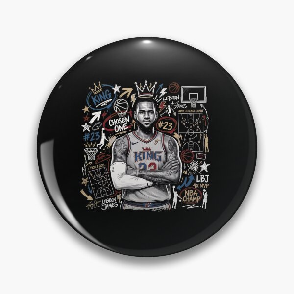 Item preview, Basketball Legend King Icon Art designed and sold by TracyLyon65250.