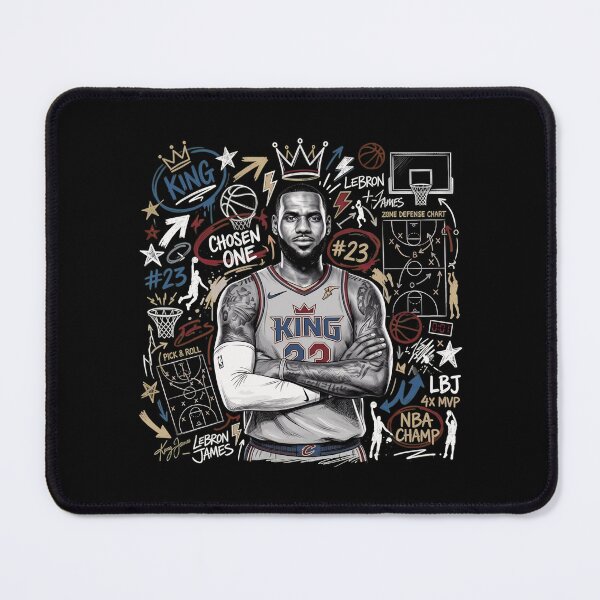 Item preview, Basketball Legend King Icon Art designed and sold by TracyLyon65250.