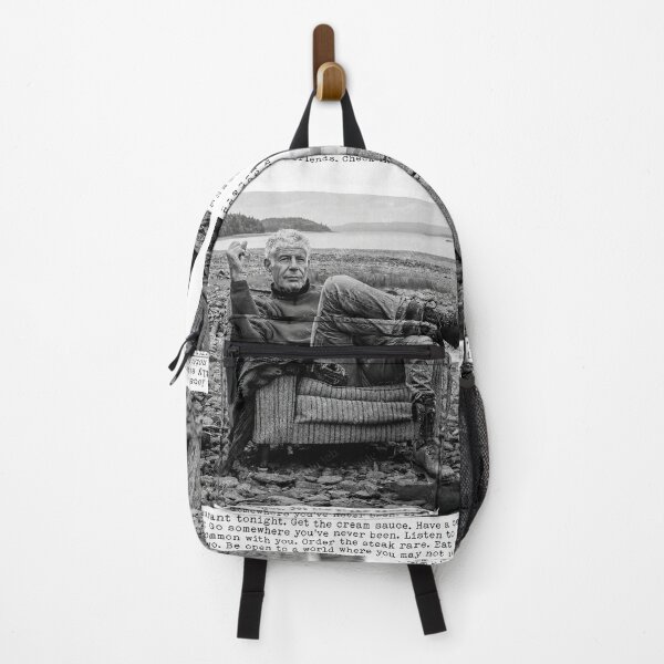 Item preview, Anthony Bourdain Quote Enjoy the Ride designed and sold by LuluLeb.