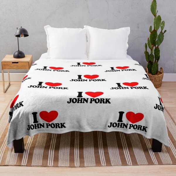 Item preview, I Love John Pork Red Heart John Pork Meme John Pork Gear designed and sold by tamiya-mortimer.