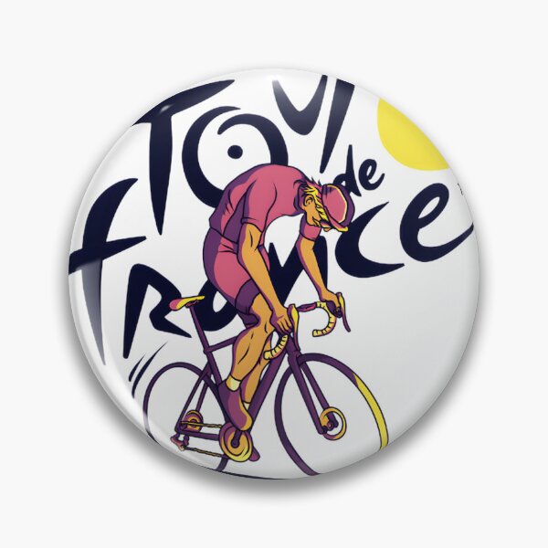 Item preview, Iconic French Road Cycling Race Peloton Art | Bicycle Sport Competition | Limited Edition designed and sold by Niko234RT.