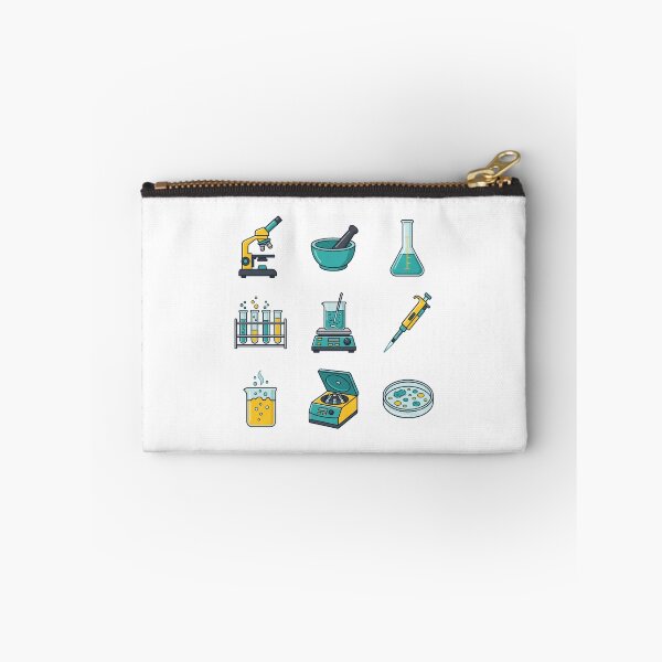 Item preview, Chemistry Lab Equipment Microscope Centrifuge Science Sticker Pack designed and sold by mood-draftsman.