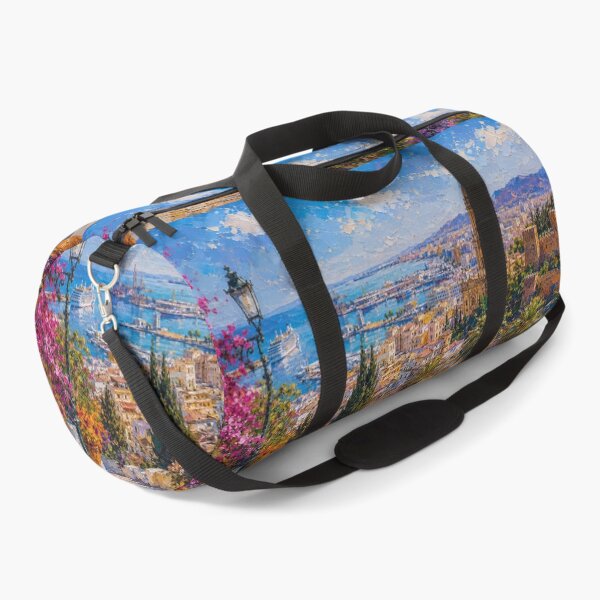 Item preview, Malaga, Spain – a painting of a summer day in this beautiful European city. designed and sold by GalleryKauffeld.