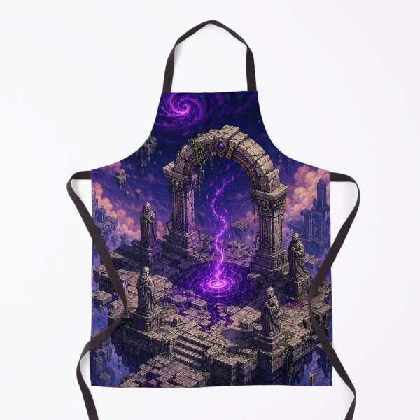 Item preview, Dark Fantasy Pixel Art: Void Gate Ruins designed and sold by bapupa.