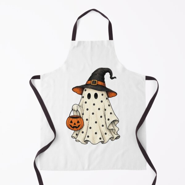 Item preview, Vintage Halloween Spooky Ghost Witch Hat designed and sold by Timeless Bond Designs.