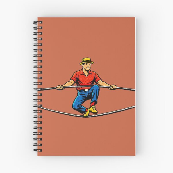 Item preview, Vintage Circus Tightrope Walker Pop Art designed and sold by Creatby7030.