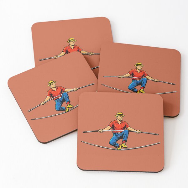 Item preview, Vintage Circus Tightrope Walker Pop Art designed and sold by Creatby7030.