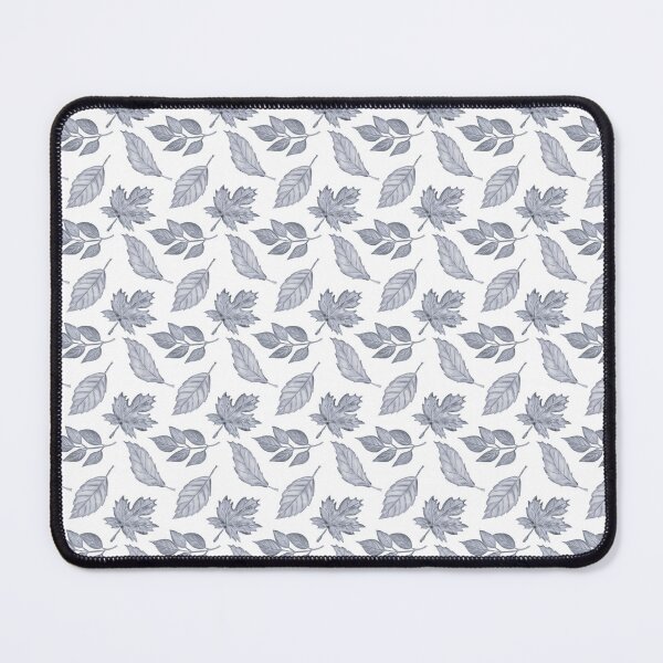 Item preview, Slate Blue Maple Leaf Pattern | Minimalist Botanical Art designed and sold by ​Jyoti Digital Artist.