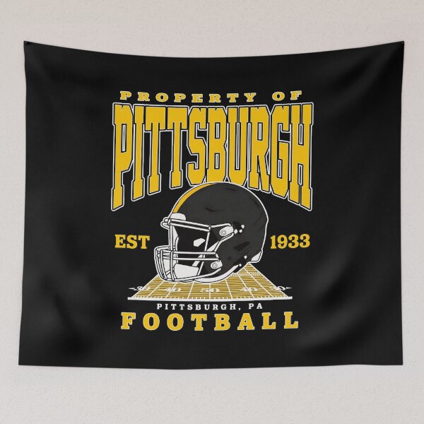 Item preview, Retro Football Fan Pittsburgh EST 1933 designed and sold by eauMaison72.