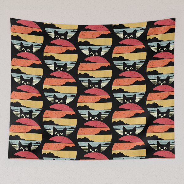 Item preview, Cat Retro Style designed and sold by sirda-rrow.
