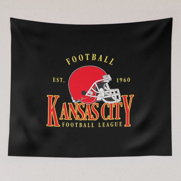 Item preview, Retro KC Football League Graphic designed and sold by Nishitha37.