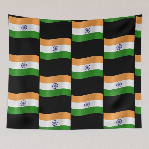 Item preview, India Waving Flag Indian Heritage National Pride Design designed and sold by yazdogs.