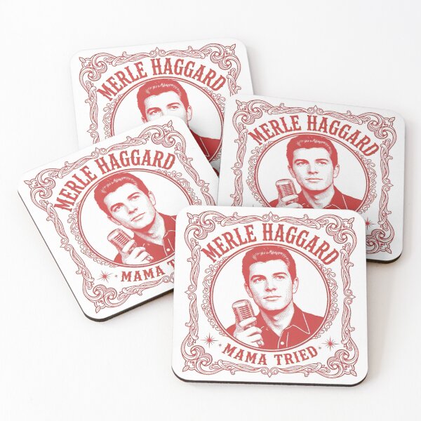 Item preview, Merle Haggard \ Mama Tried / Retro Country Music Fan Design #892 designed and sold by design-aas-sum.