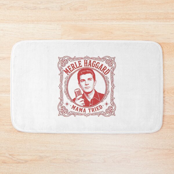 Item preview, Merle Haggard \ Mama Tried / Retro Country Music Fan Design #892 designed and sold by design-aas-sum.