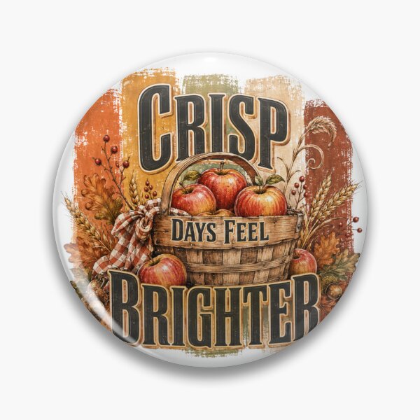Item preview, Fall Apple Crisp Days - Cozy Autumn Orchard Design designed and sold by BackTWO.