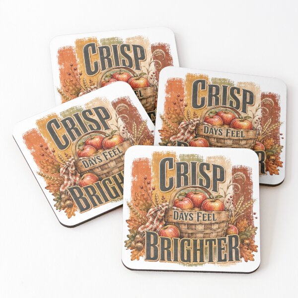 Item preview, Fall Apple Crisp Days - Cozy Autumn Orchard Design designed and sold by BackTWO.