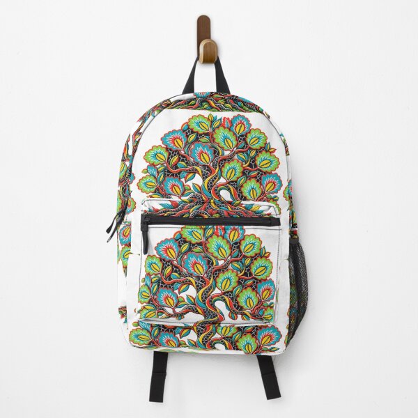 Item preview, Colorful Floral Tree of Life – Vibrant African Inspired Botanical Art designed and sold by Awarrie.