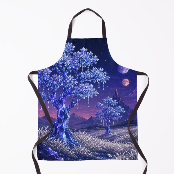 Item preview, Fantasy Pixel Art: Crystal Pine Grove designed and sold by bapupa.